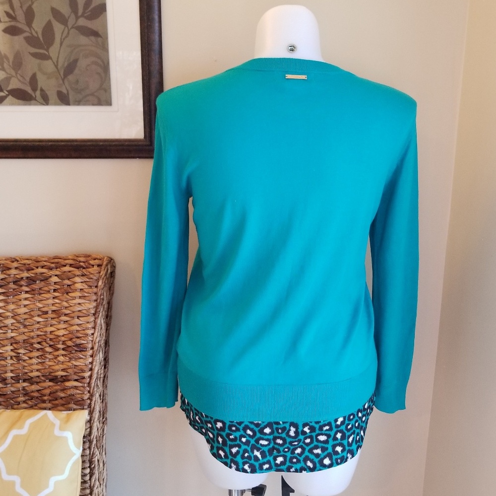 Michael Kors | Blue Sweater Top - Picture 6 of 7